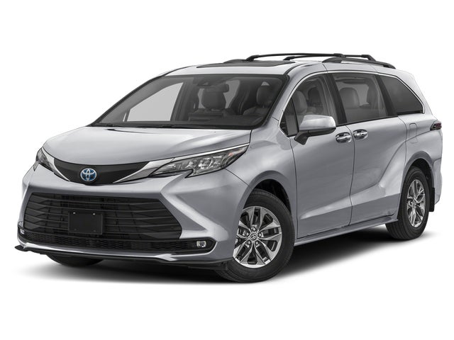 Celestial Silver Metallic 2025 Toyota Sienna Minivan Front-Wheel Drive Continuously Variable Transmission