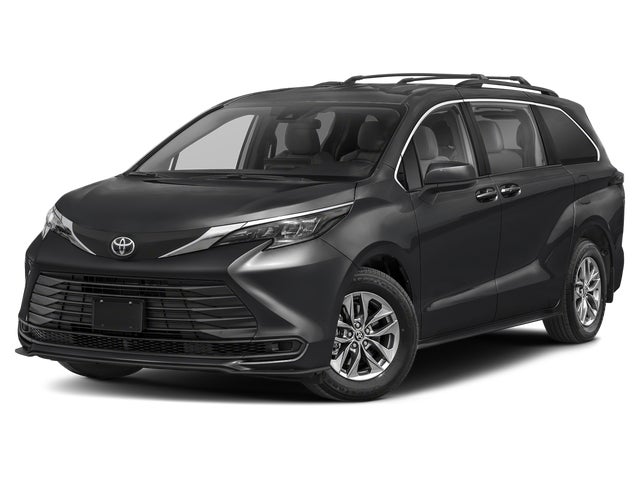 Magnetic Gray Metallic 2025 Toyota Sienna LE 8-Passenger AWD Minivan All-Wheel Drive Continuously Variable Transmission