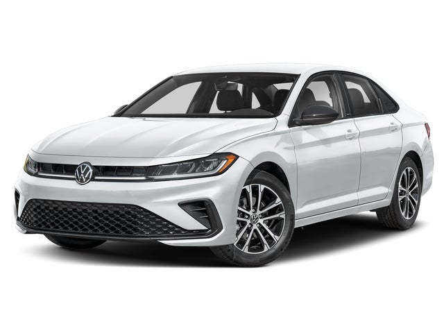 Silver 2025 Volkswagen Jetta Sedan Front-Wheel Drive 8-Speed Automatic