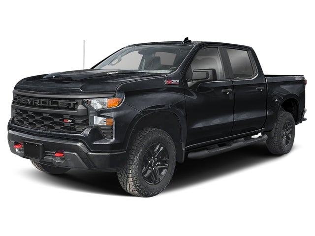 Black 2026 Chevrolet Silverado 1500 Pickup Truck Four-Wheel Drive Automatic