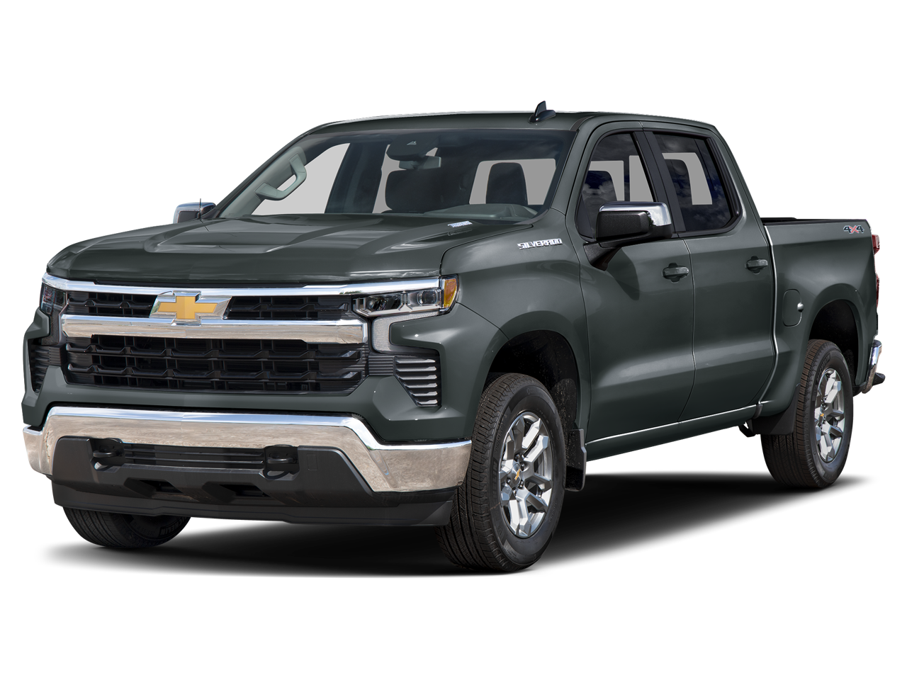 Sterling Gray Metallic 2026 Chevrolet Silverado 1500 Pickup Truck Four-Wheel Drive Automatic