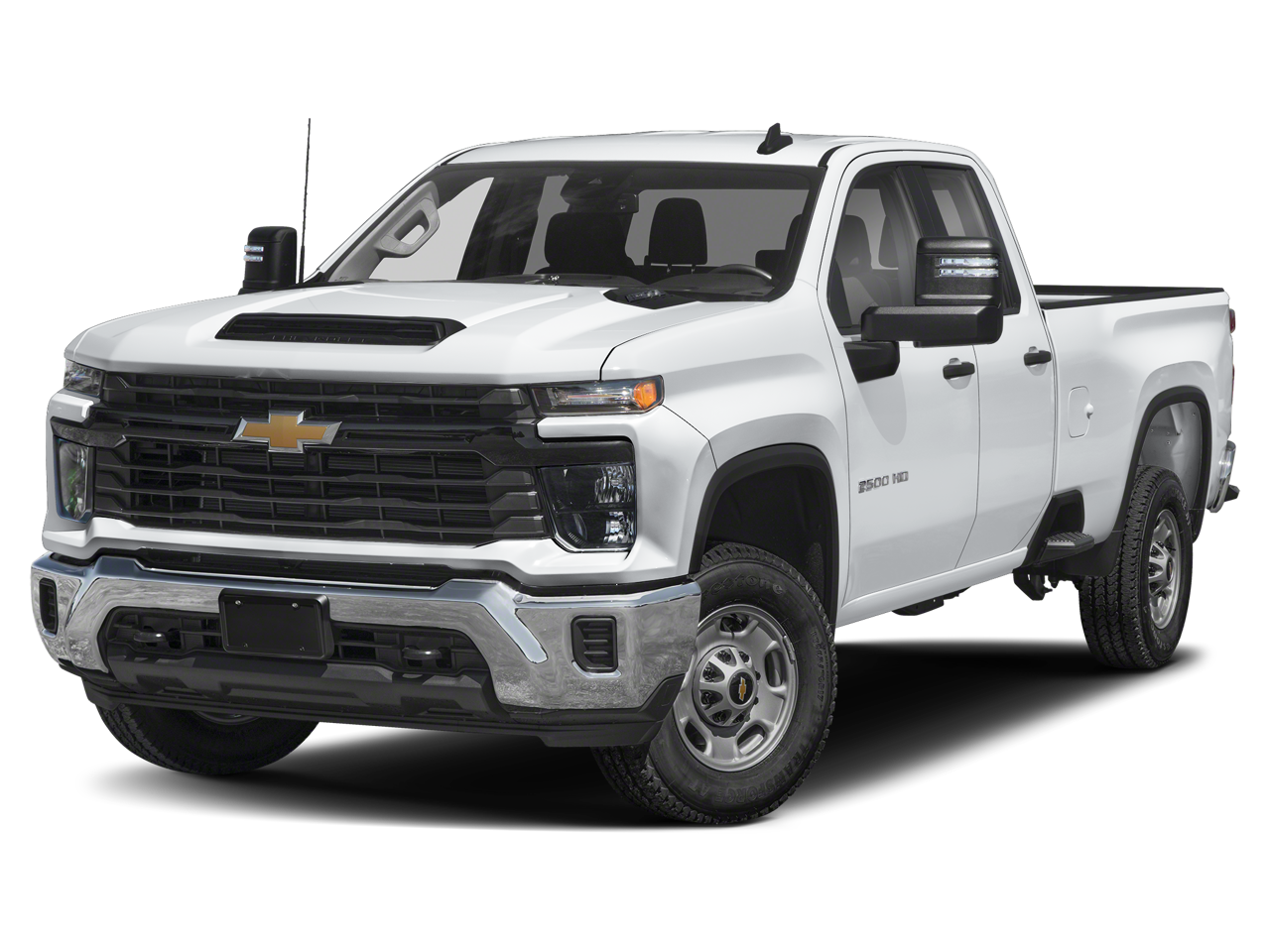 Summit White 2026 Chevrolet Silverado 2500HD Pickup Truck Four-Wheel Drive Automatic