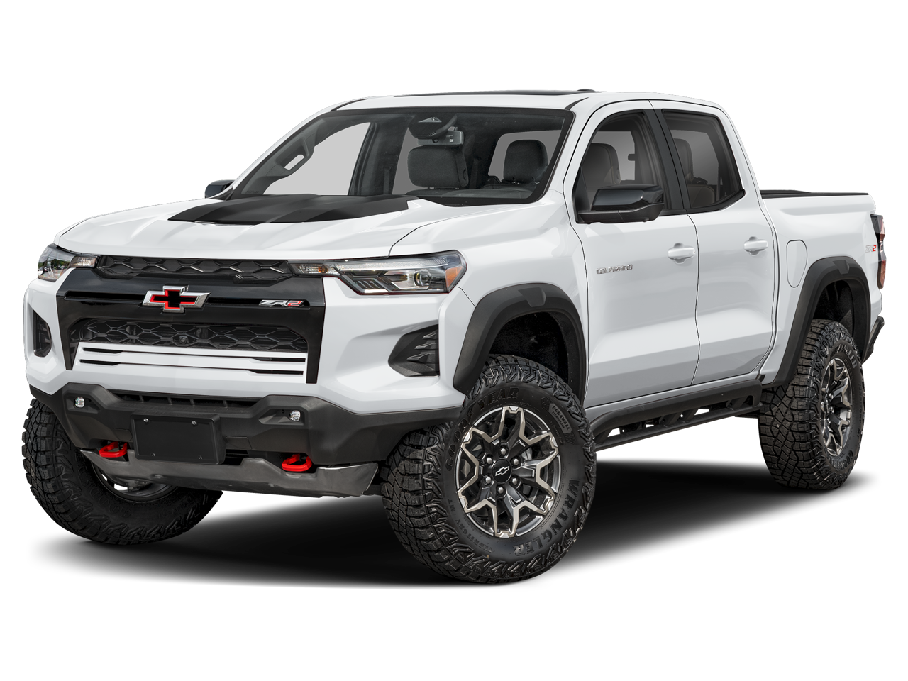 White 2026 Chevrolet Colorado Pickup Truck Four-Wheel Drive Automatic