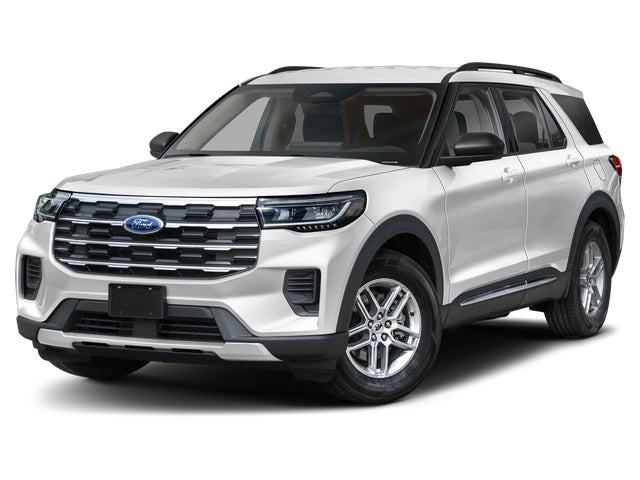Gray Metallic 2026 Ford Explorer Active AWD SUV / Crossover All-Wheel Drive Automatic