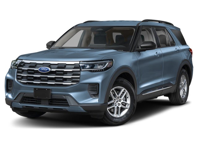 Gray Metallic 2026 Ford Explorer Active AWD SUV / Crossover All-Wheel Drive Automatic