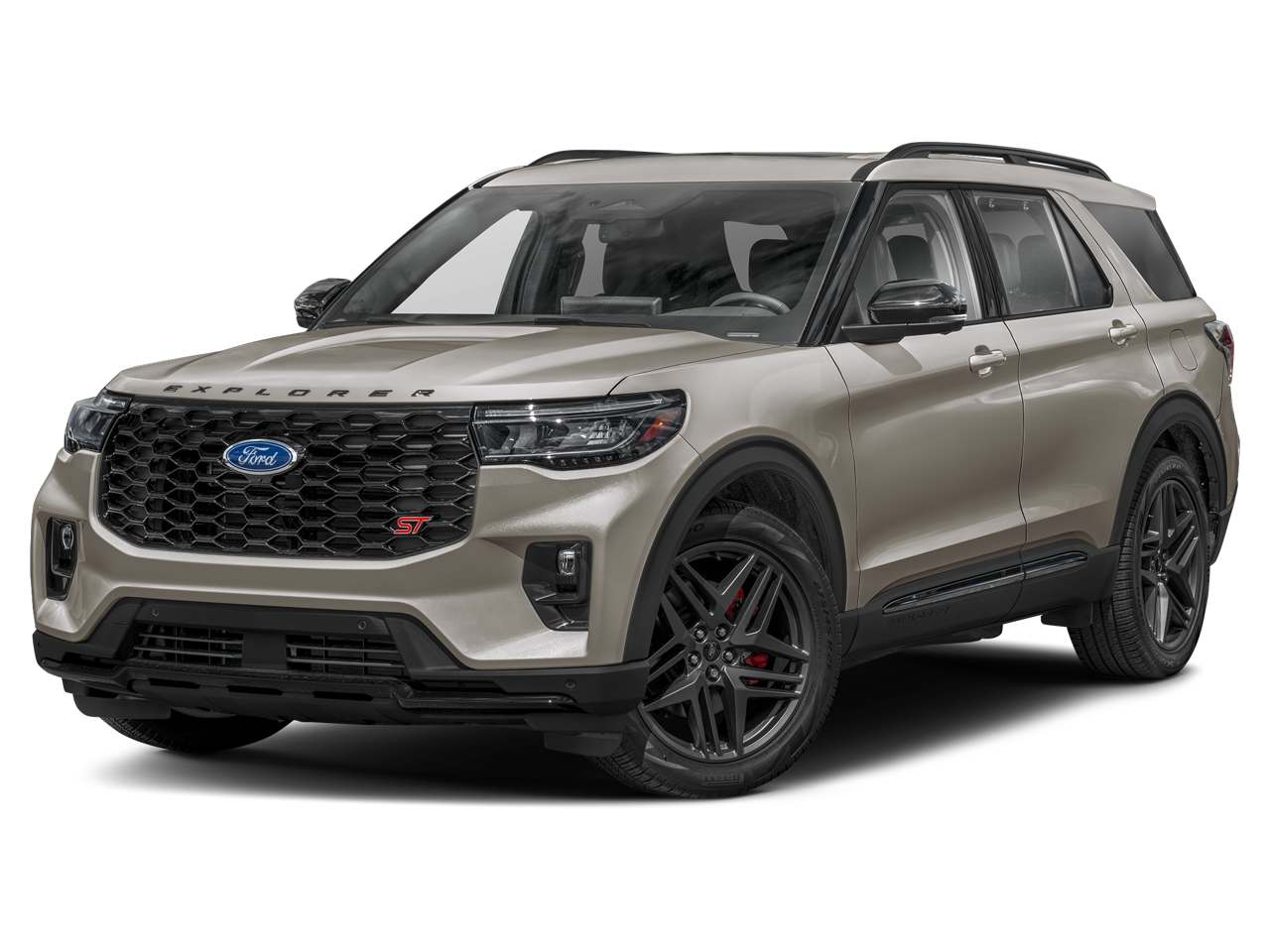 Star White Metallic Tri-Coat 2026 Ford Explorer SUV / Crossover All-Wheel Drive Automatic