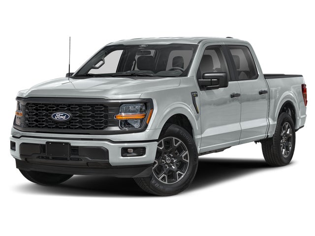 Gray 2026 Ford F-150 STX 4dr SuperCrew 4WD Pickup Truck Four-Wheel Drive Automatic