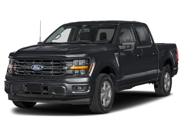 Agate Black Metallic 2026 Ford F-150 XLT SuperCrew 4WD Pickup Truck Four-Wheel Drive Automatic