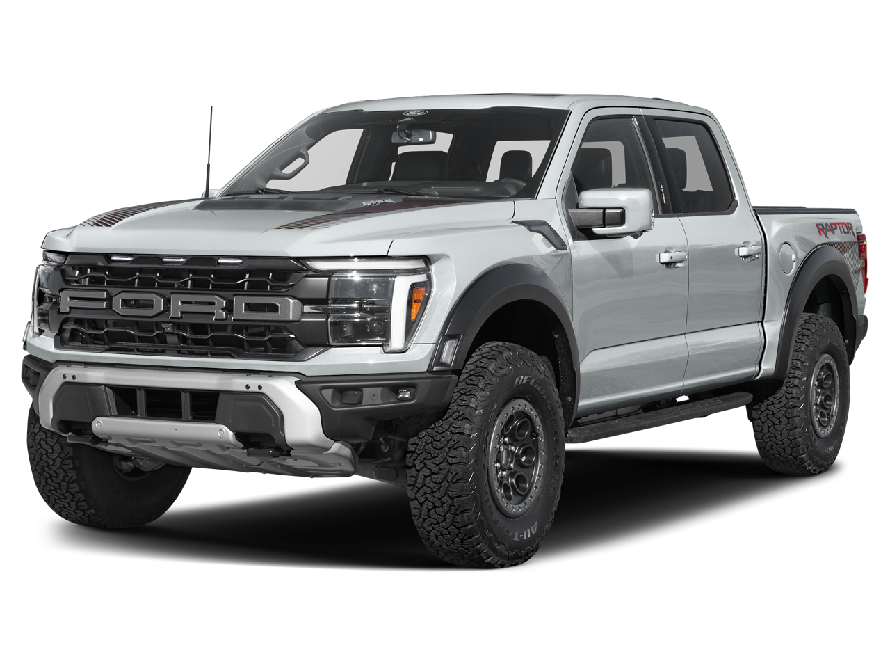 Black Metallic 2026 Ford F-150 Raptor SuperCrew 4WD Pickup Truck Four-Wheel Drive Automatic