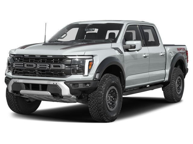 Black Metallic 2026 Ford F-150 Raptor SuperCrew 4WD Pickup Truck Four-Wheel Drive Automatic