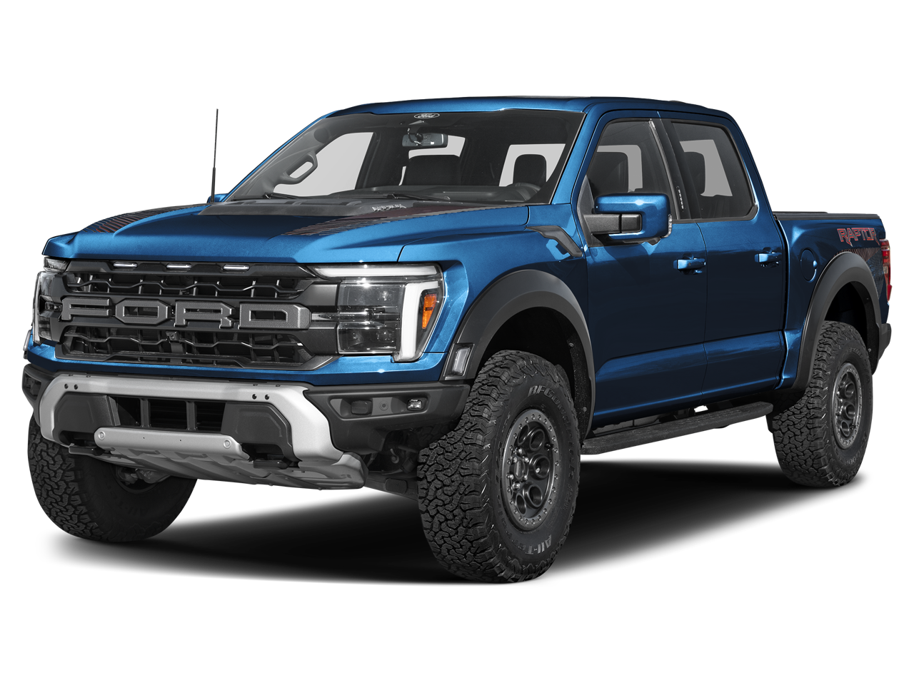 Black Metallic 2026 Ford F-150 Raptor SuperCrew 4WD Pickup Truck Four-Wheel Drive Automatic