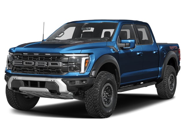 Black Metallic 2026 Ford F-150 Raptor SuperCrew 4WD Pickup Truck Four-Wheel Drive Automatic