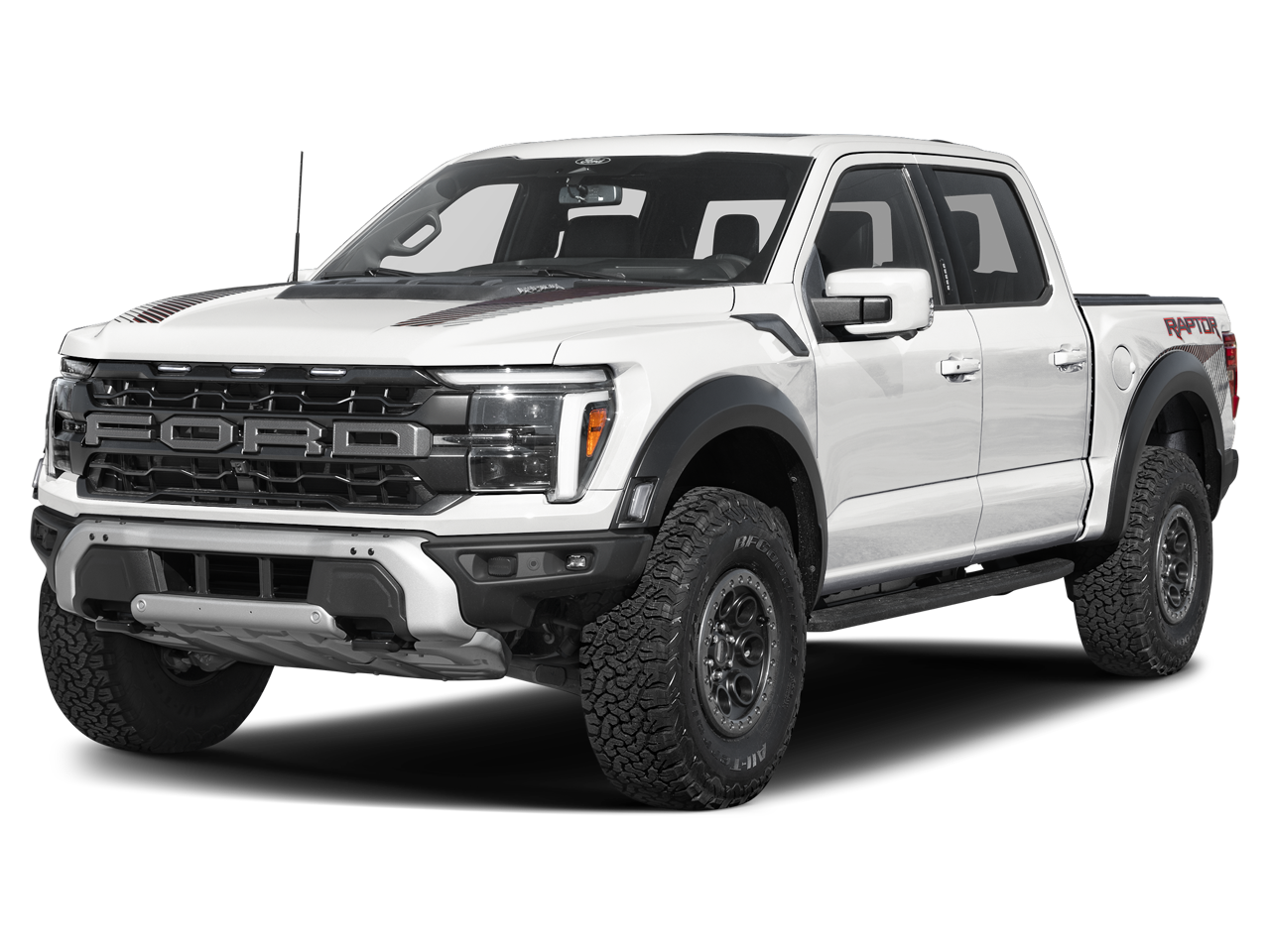Oxford White 2026 Ford F-150 Raptor SuperCrew 4WD Pickup Truck Four-Wheel Drive Automatic