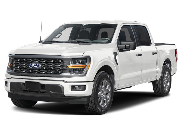 Oxford White 2026 Ford F-150 STX SuperCrew 4WD Pickup Truck Four-Wheel Drive Automatic