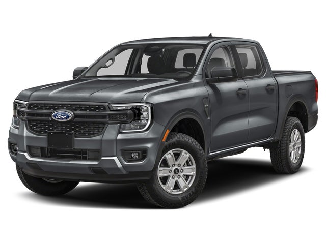 Blue Metallic 2026 Ford Ranger XL SuperCrew 4WD Pickup Truck Four-Wheel Drive Automatic