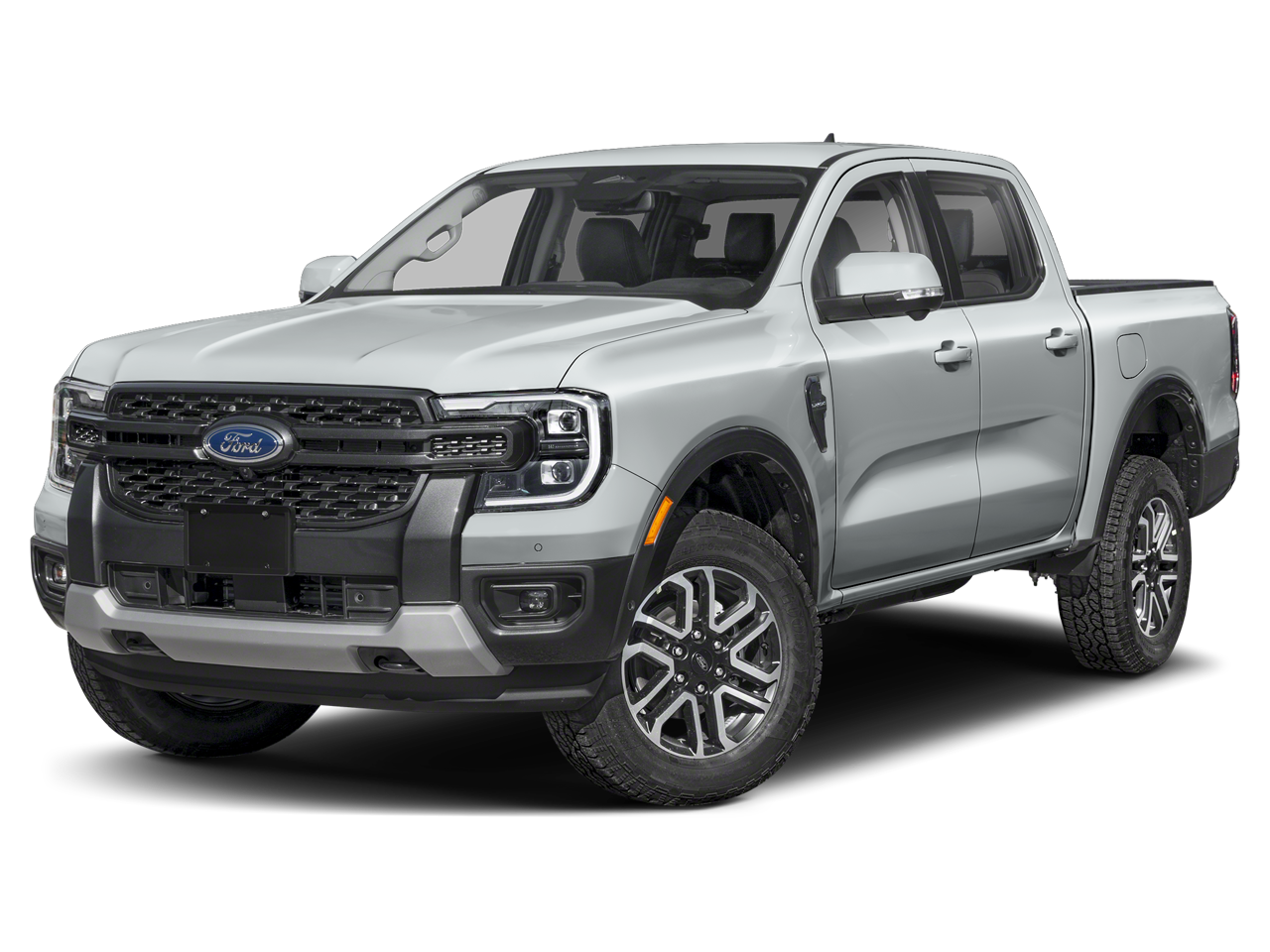 Gray Metallic 2026 Ford Ranger Pickup Truck Four-Wheel Drive Automatic