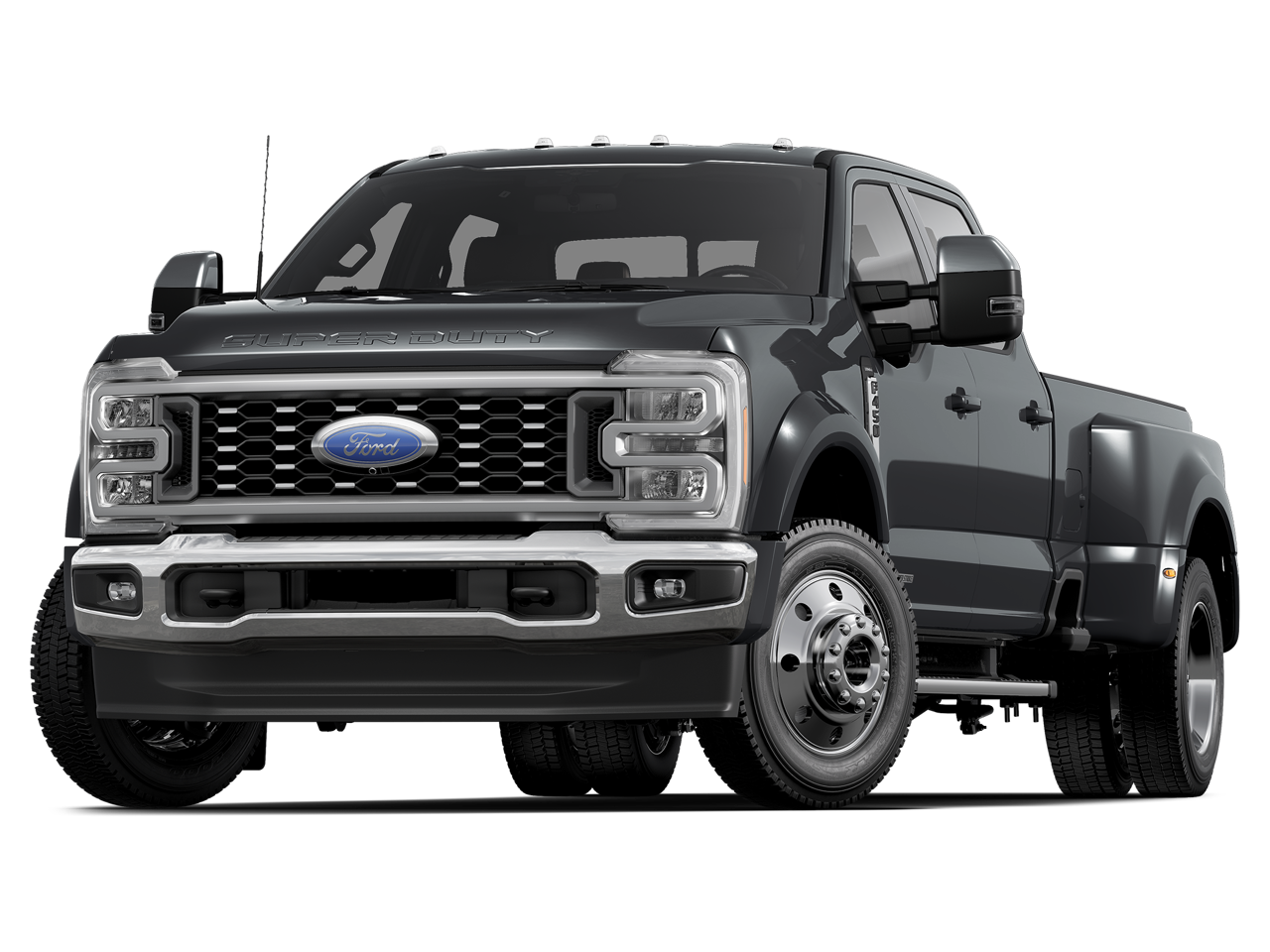 Black Metallic 2026 Ford F-450 Super Duty Pickup Truck Four-Wheel Drive Automatic