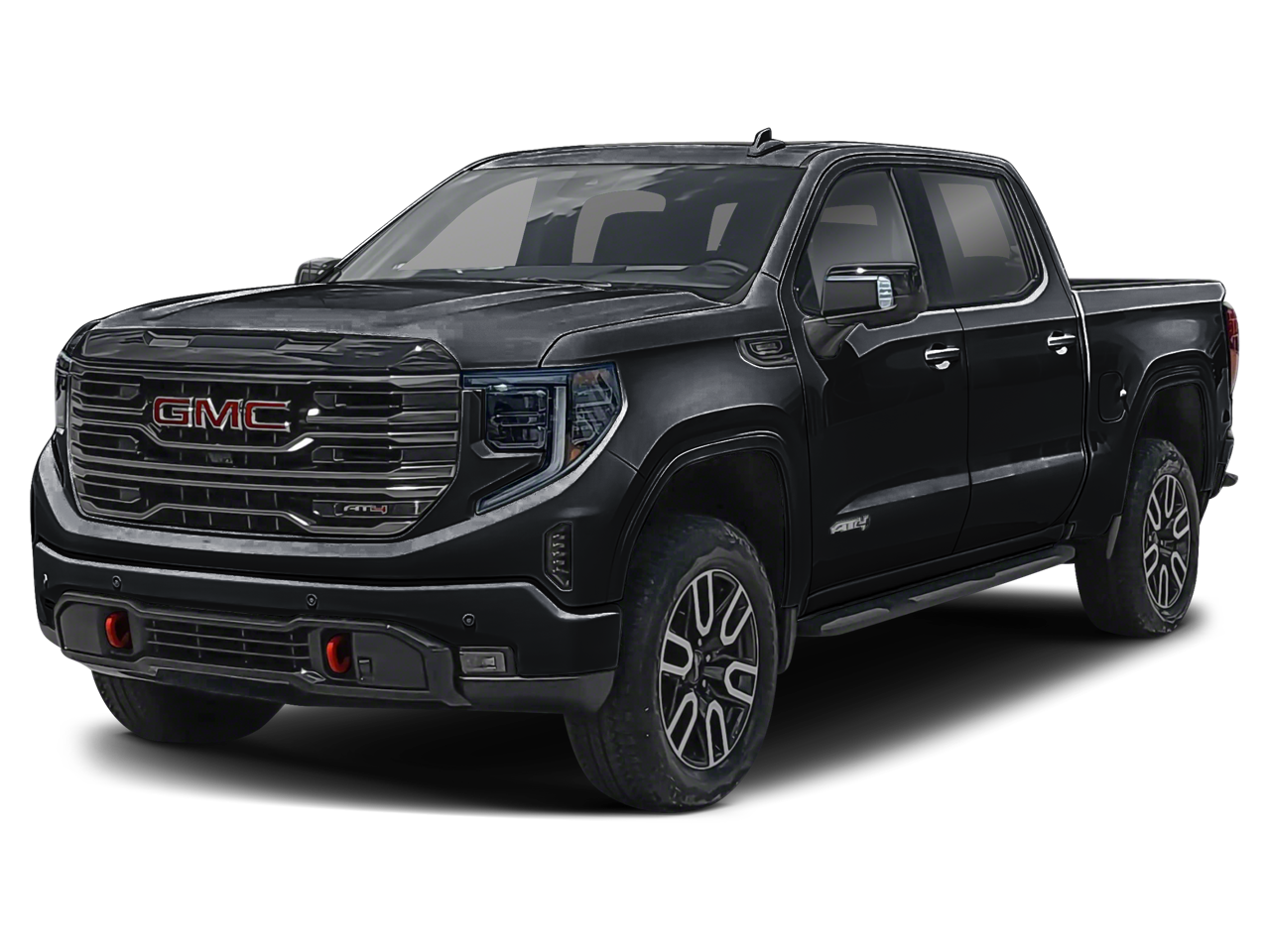 Onyx Black 2026 GMC Sierra 1500 AT4 Crew Cab 4WD Pickup Truck Four-Wheel Drive Automatic