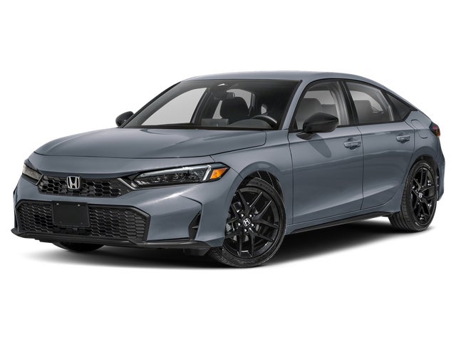 Urban Gray Pearl 2026 Honda Civic Hatchback Sport FWD Hatchback Front-Wheel Drive Continuously Variable Transmission