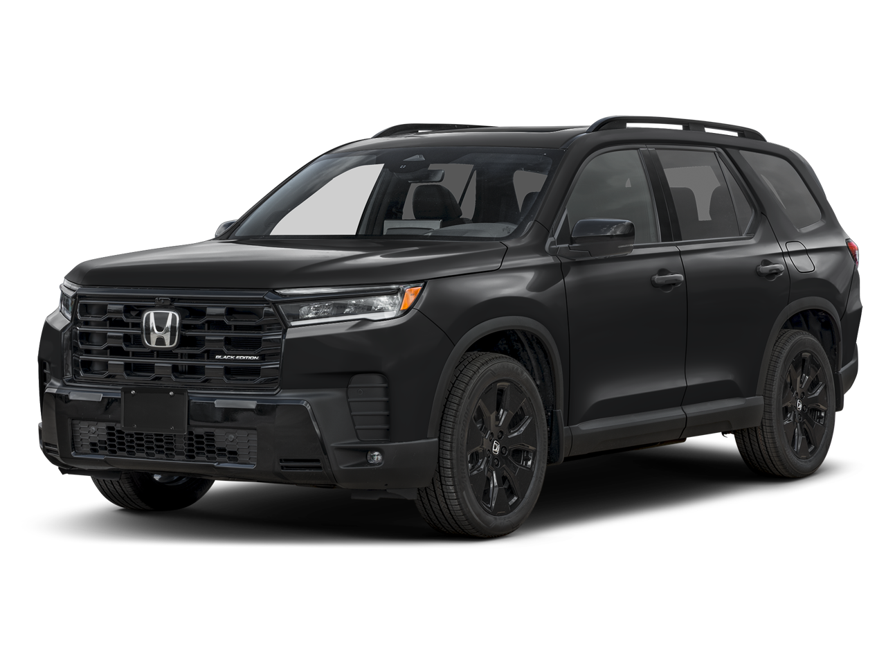 2026 Honda Pilot Black Edition shown in front left view