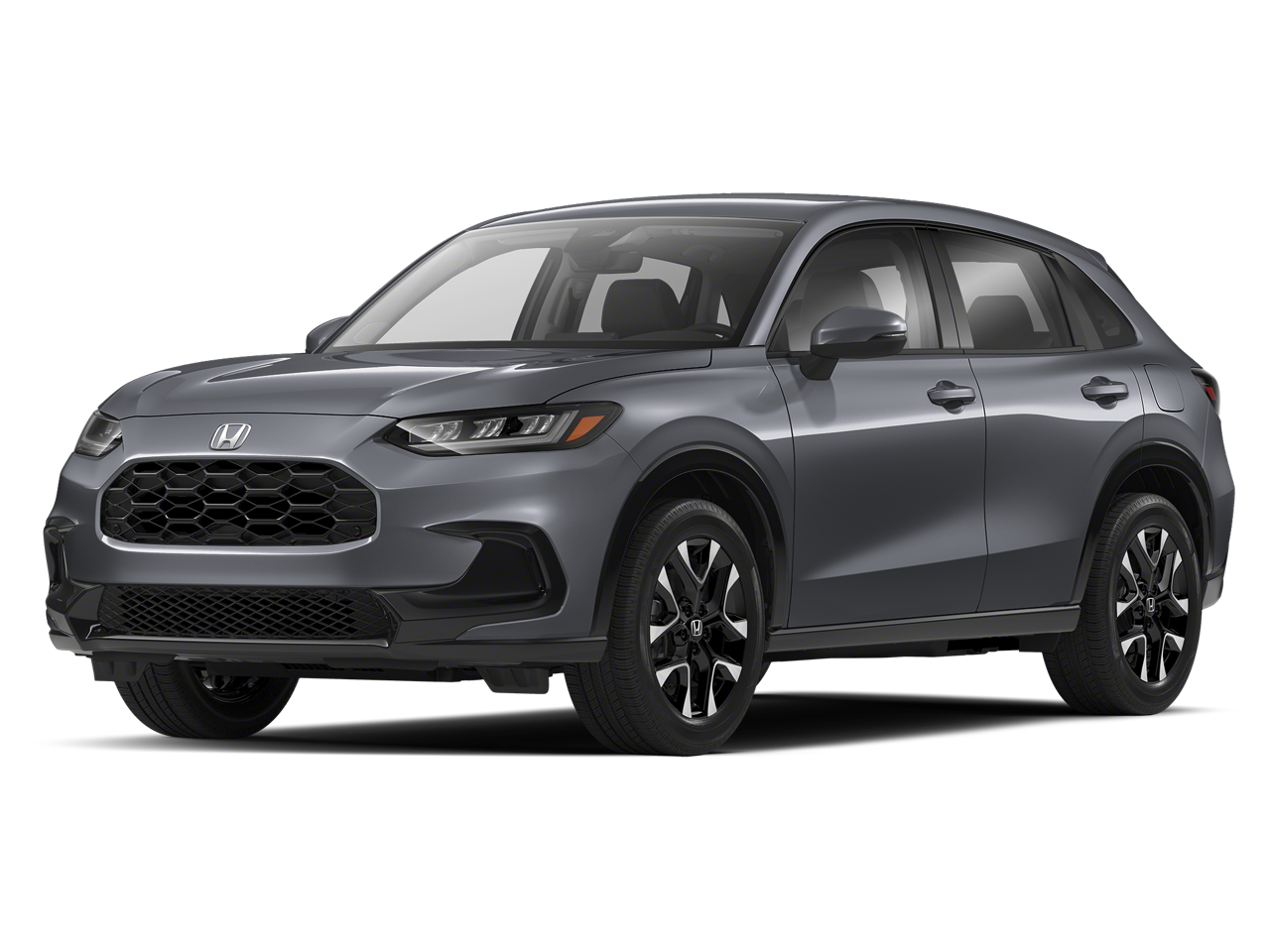 Gray (Modern Steel Metallic) 2026 Honda HR-V EX-L AWD SUV / Crossover All-Wheel Drive Continuously Variable Transmission