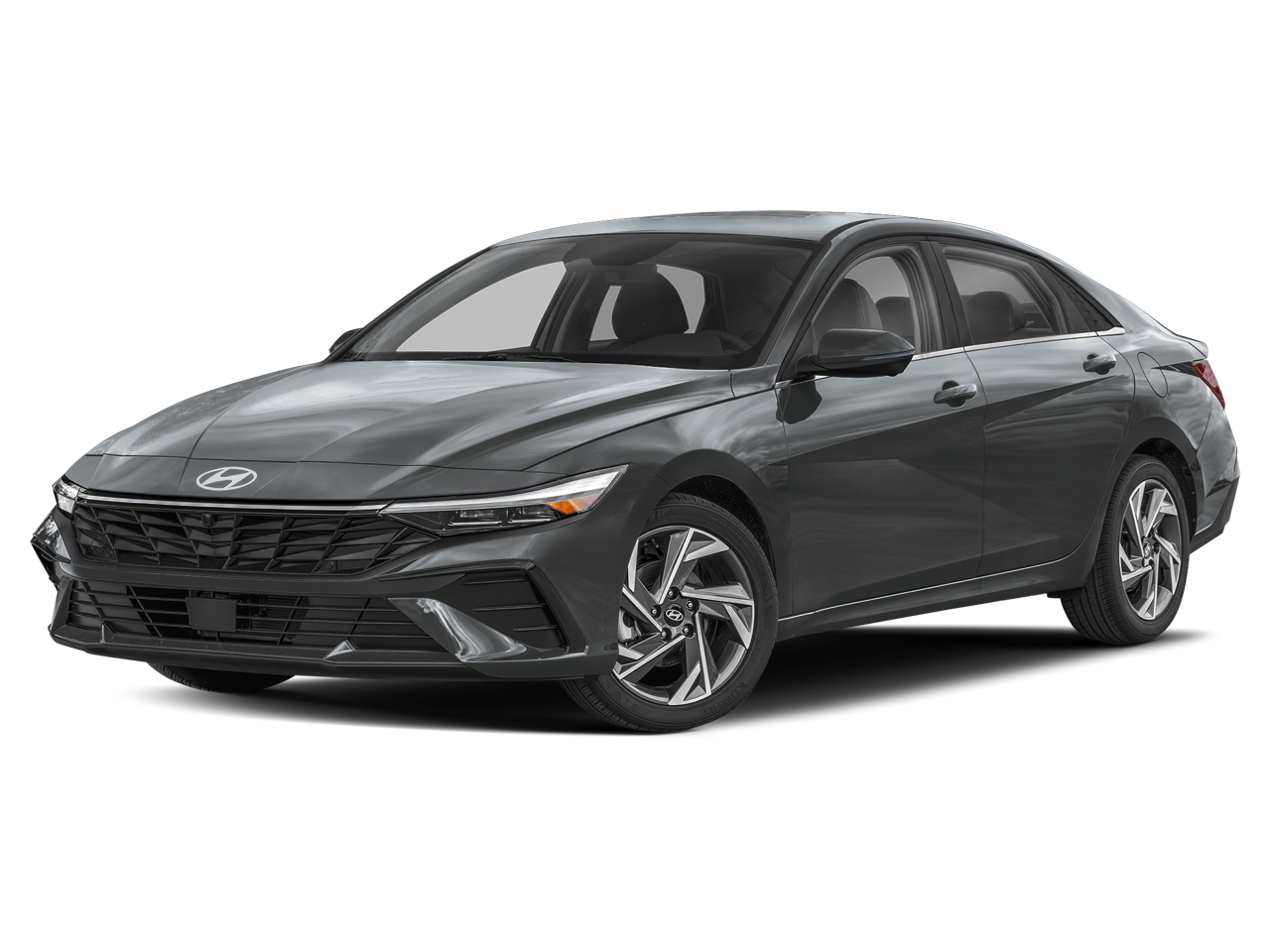 Gray 2026 Hyundai Elantra Sedan Front-Wheel Drive Automatic