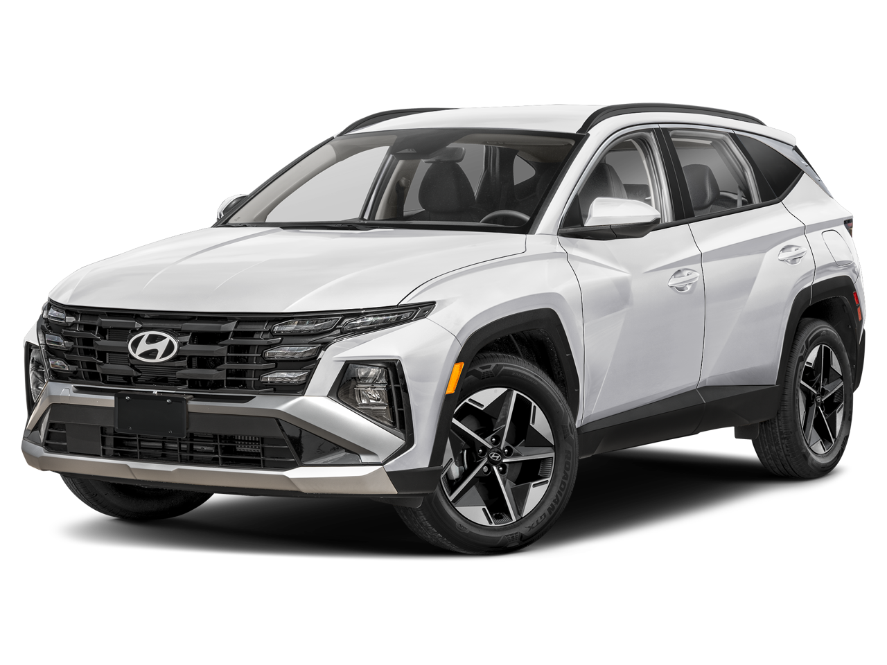 Creamy White Pearl 2026 Hyundai Tucson Hybrid SUV / Crossover All-Wheel Drive Automatic
