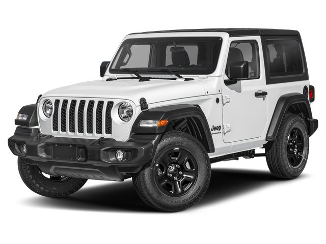 Bright White Clearcoat 2026 Jeep Wrangler SUV / Crossover Four-Wheel Drive Manual
