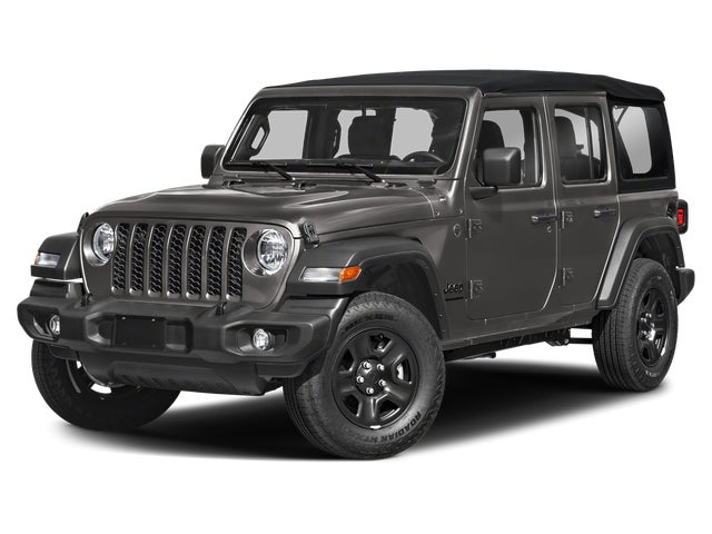 Granite Crystal Metallic Clear-Coat Exterior Paint 2026 Jeep Wrangler SUV / Crossover Four-Wheel Drive 8-Speed Automatic