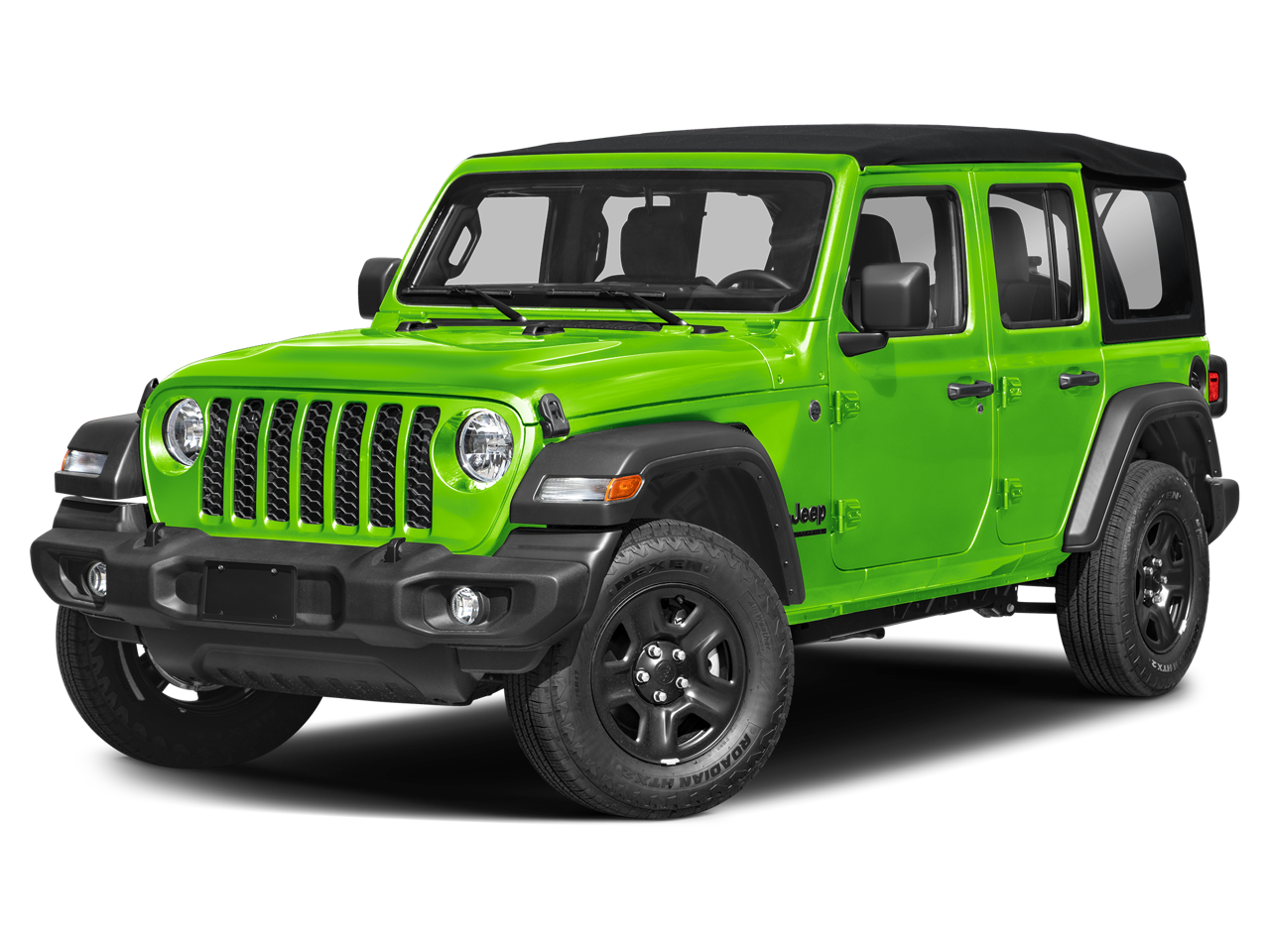 Black Clearcoat 2026 Jeep Wrangler SUV / Crossover Four-Wheel Drive 8-Speed Automatic