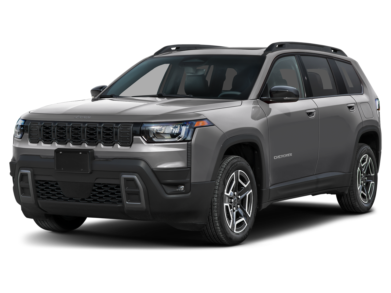 Sting-Gray Clear-Coat Exterior Paint 2026 Jeep Cherokee Laredo 4WD SUV / Crossover Four-Wheel Drive Continuously Variable Transmission