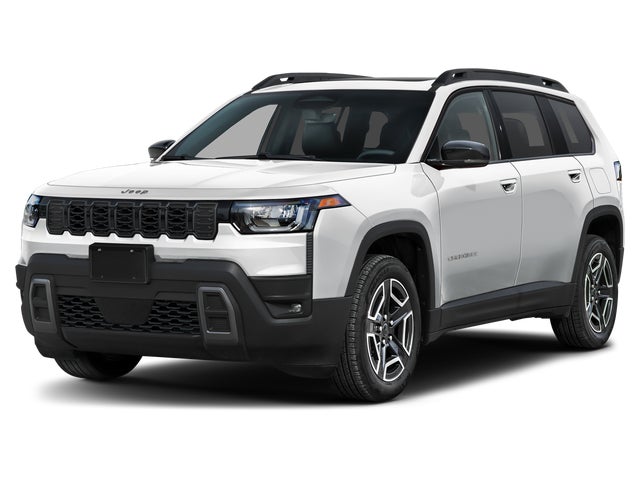 Bright White Clear-Coat Exterior Paint 2026 Jeep Cherokee Overland 4WD SUV / Crossover Four-Wheel Drive Continuously Variable Transmission