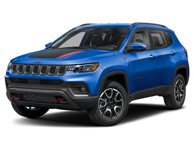 Hydro Blue Pearl-Coat Exterior Paint 2026 Jeep Compass SUV / Crossover Four-Wheel Drive Automatic
