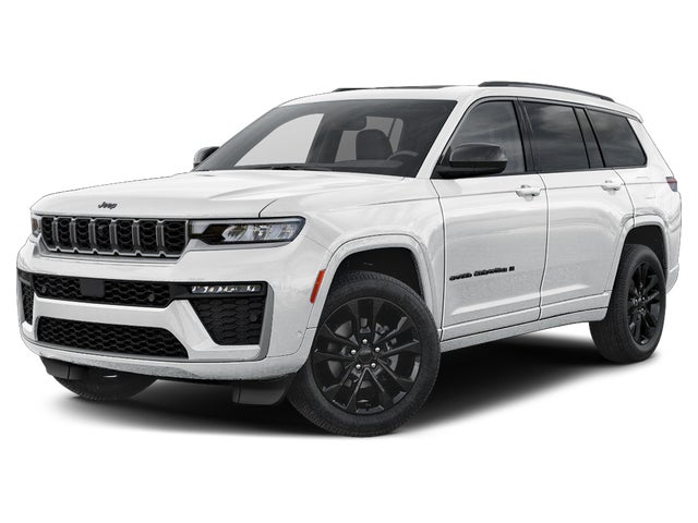 Bright White Clear-Coat Exterior Paint 2026 Jeep Grand Cherokee L Limited 4WD SUV / Crossover Four-Wheel Drive 8-Speed Automatic