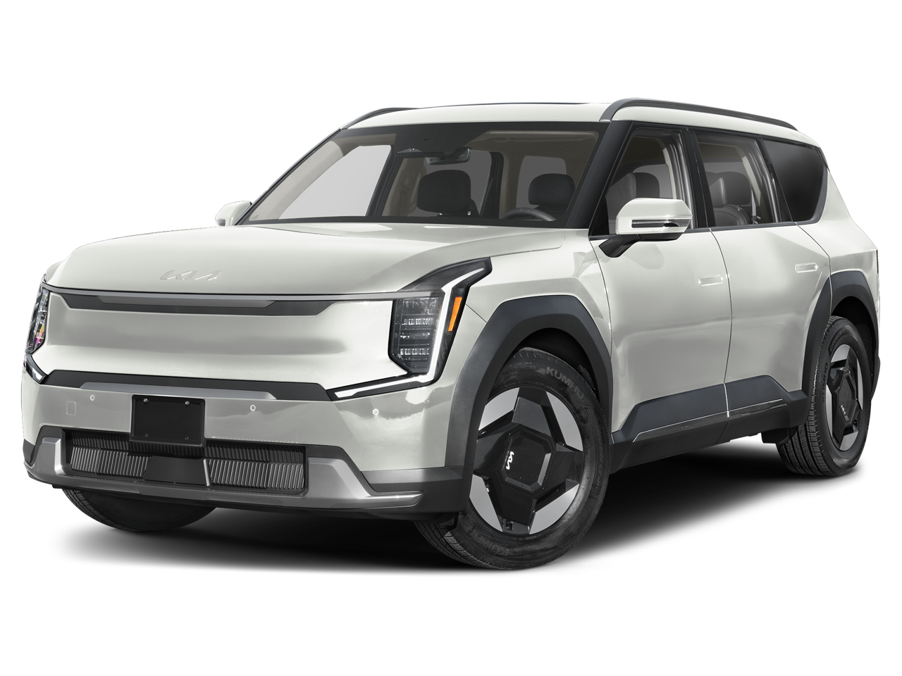 White (Ivory Silver) 2026 Kia EV9 SUV / Crossover All-Wheel Drive Automatic