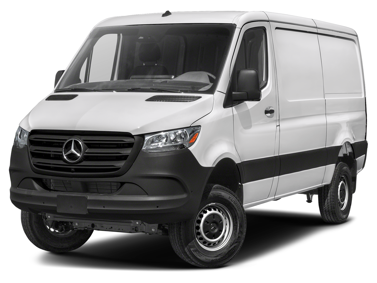 Blue / Gray 2026 Mercedes-Benz Sprinter Cargo Van All-Wheel Drive 9-Speed Automatic