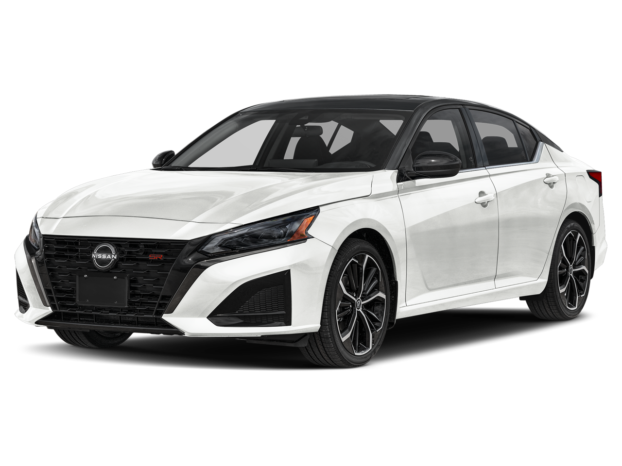 Pearl White/Super Black 2026 Nissan Altima Sedan Front-Wheel Drive Continuously Variable Transmission