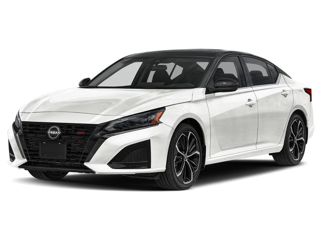 Pearl White/Super Black 2026 Nissan Altima Sedan Front-Wheel Drive Continuously Variable Transmission