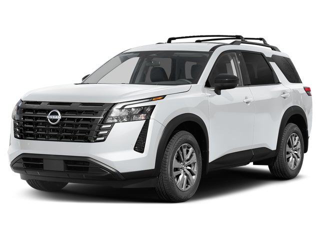 Glacier White 2026 Nissan Pathfinder SUV / Crossover Front-Wheel Drive Automatic