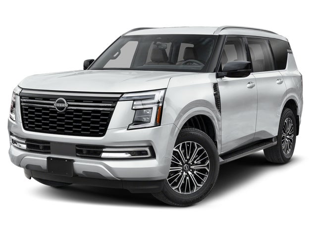 Aspen White Tricoat 2026 Nissan Armada SL 4WD SUV / Crossover Four-Wheel Drive Automatic