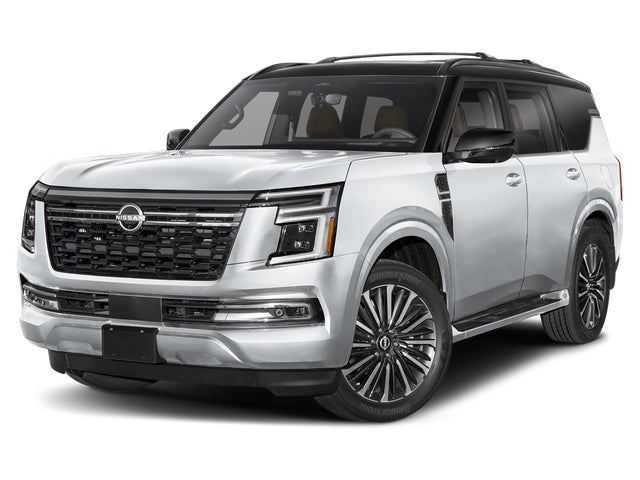 Everest White Pearl Tricoat/Super Black 2026 Nissan Armada SUV / Crossover Four-Wheel Drive Automatic
