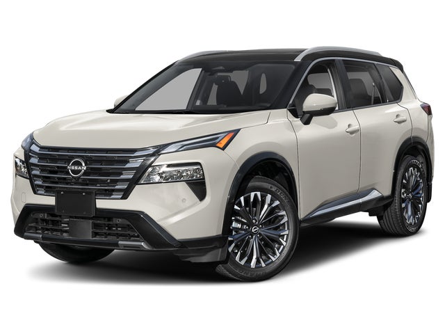 Champagne Silver Metallic/Super Black 2026 Nissan Rogue Platinum AWD SUV / Crossover All-Wheel Drive Continuously Variable Transmission
