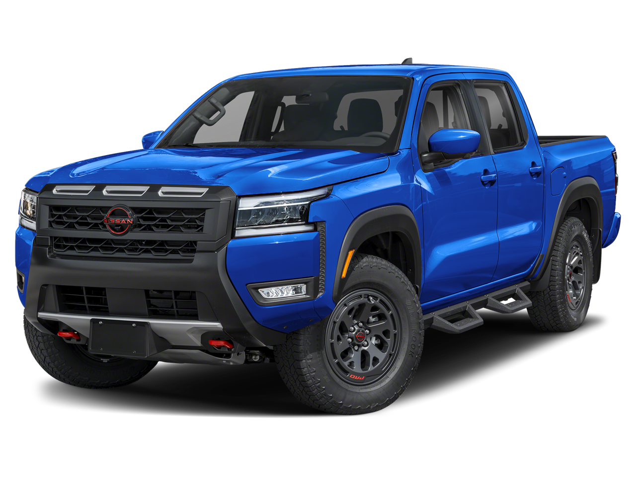 Bluestone Pearl 2026 Nissan Frontier Pickup Truck Four-Wheel Drive 9-Speed Automatic Overdrive