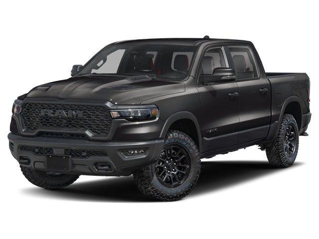 Diamond Black Crystal Pearl-Coat Exterior Paint 2026 RAM 1500 Pickup Truck Four-Wheel Drive 8-Speed Automatic