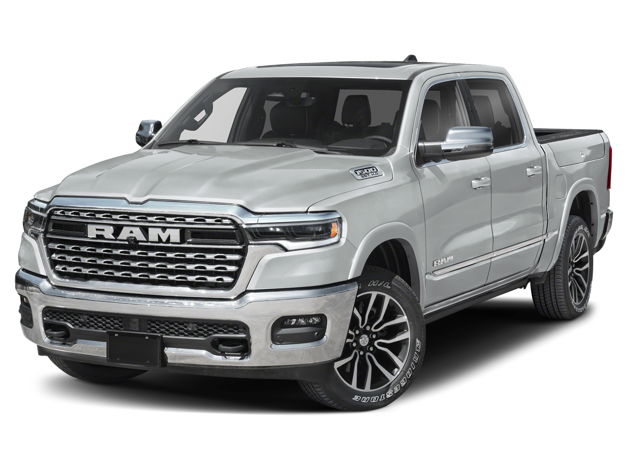 New 2026 Billet Silver Metallic Clear-Coat Exterior Paint RAM RAM 1500 LIMITED CREW CAB 4X4 5