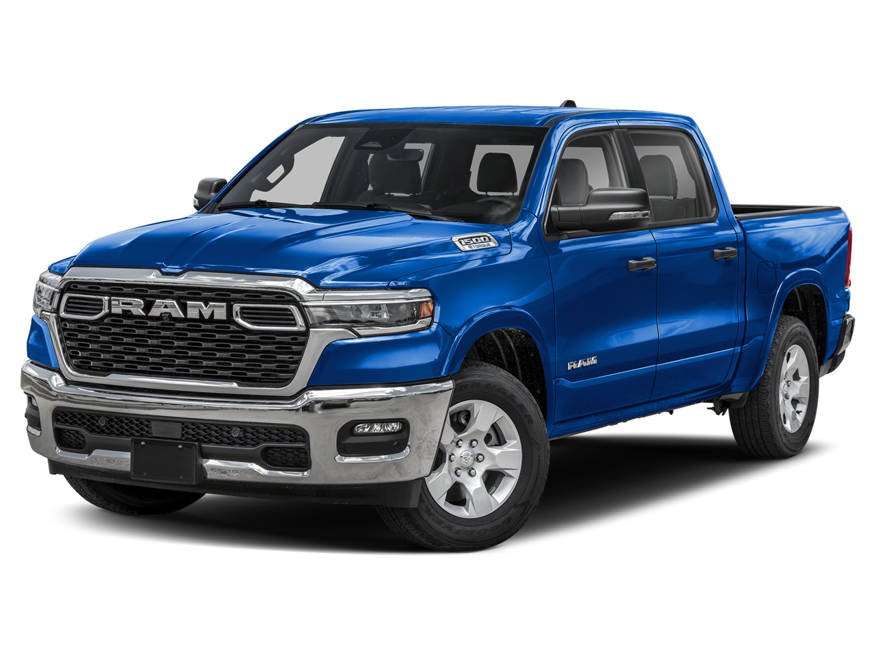 Diamond Black Crystal Pearlcoat 2026 RAM 1500 Big Horn Crew Cab 4WD Pickup Truck Four-Wheel Drive 8-Speed Automatic