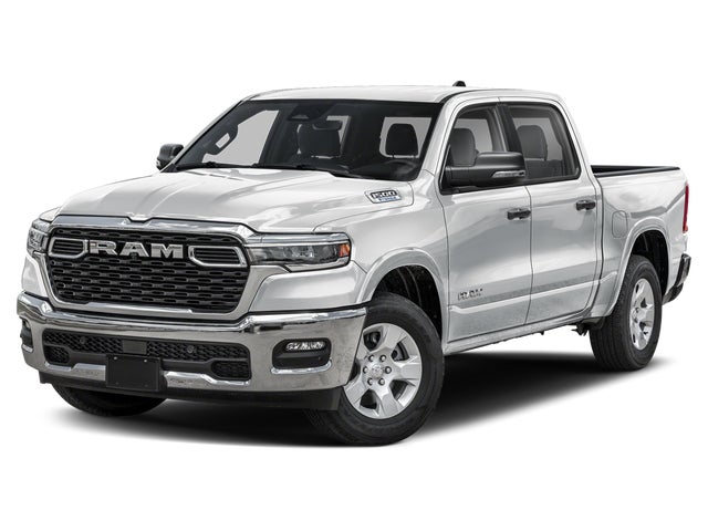 Diamond Black Crystal Pearlcoat 2026 RAM 1500 Big Horn Crew Cab 4WD Pickup Truck Four-Wheel Drive 8-Speed Automatic