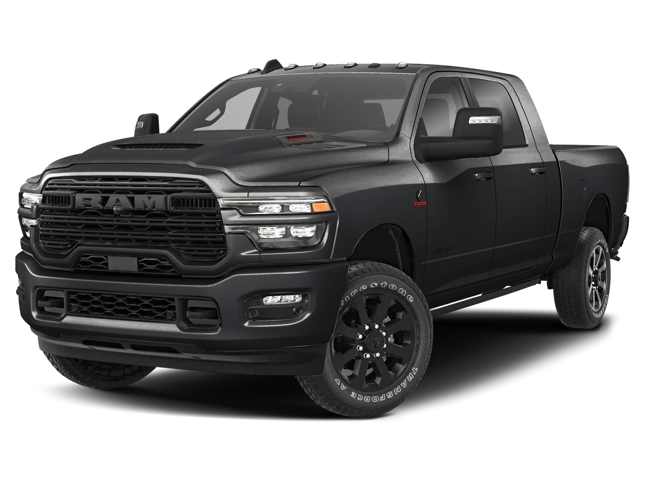 New 2026 Diamond Black Crystal Pearl-Coat Exterior Paint RAM RAM 2500 LARAMIE MEGA CAB 4X4 6