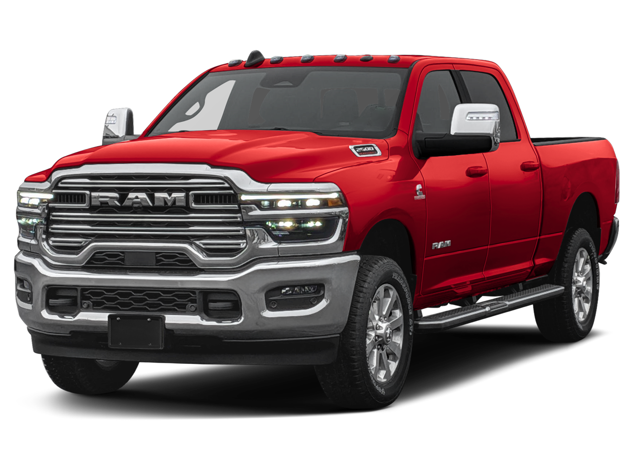 New 2026 Molten Red Pearl-Coat Exterior Paint RAM RAM 2500 LARAMIE CREW CAB 4X4 6