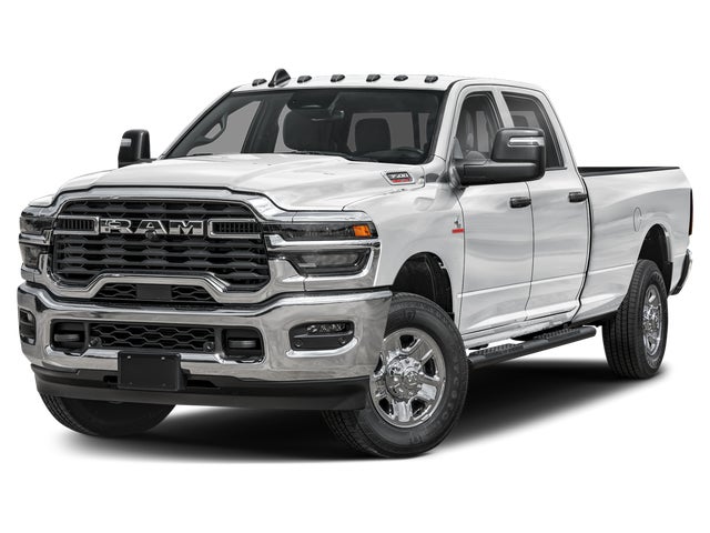 Bright White Clearcoat 2026 RAM 3500 Big Horn Crew Cab 4WD Pickup Truck Four-Wheel Drive 8-Speed Automatic